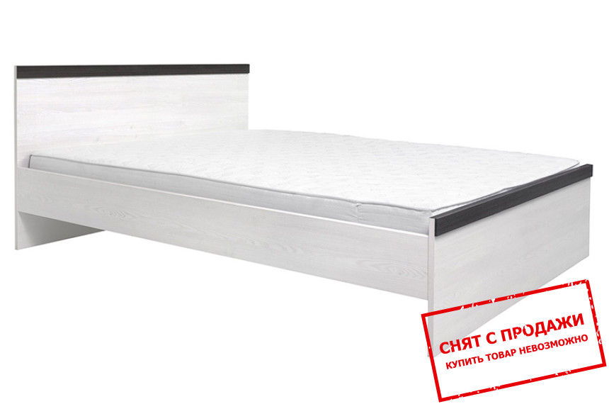 Кровать (каркас) Порто / Porto LOZ140 БРВ двухспальная Джанни/сосна ларико