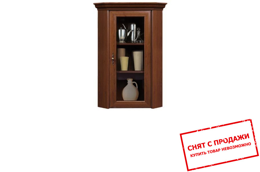 Витрина угловая (надставка) Соната 1WN Гербор