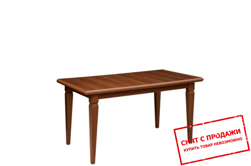 Стол обеденный Соната 140 Гербор Каштан