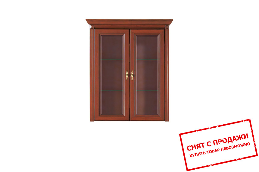 Шкаф верхний Стилиус NNAD2W БРВ 2-дверный Черешня античная