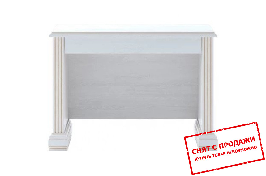 Стол туалетный Вайт TOL100 Гербор с 1 ящиком Ясень снежный/сосна золотая