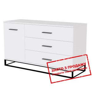 Комод Art in Head Ascet 1200 1-дверний з 3 шухляда...