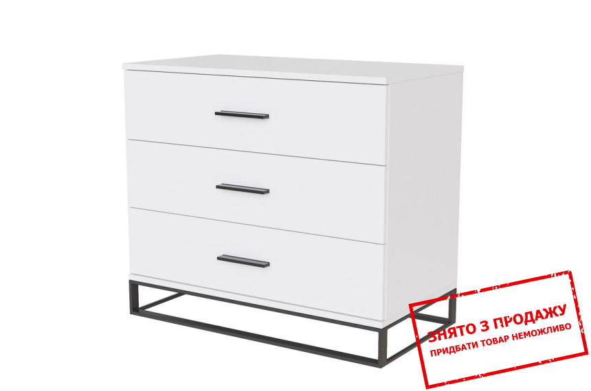 Комод Art in Head Ascet 800 з 3 шухлядами