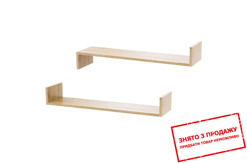 Полиця Art in Head Asgard 2 в 1 Білий діамант/дуб тахо