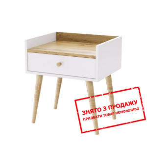 Тумба Art in Head Asgard 1 з 1 шухлядою Білий діам...