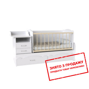 Ліжко-колиска з пеленальним столиком та ящиками Ar...
