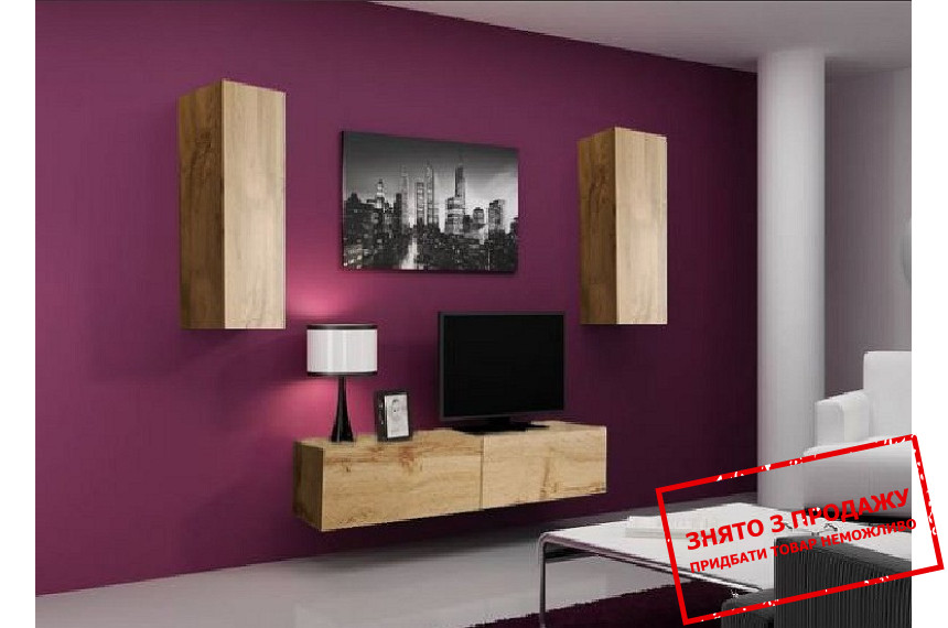Стінка у вітальню Cama Vigo 7 Дуб вотан