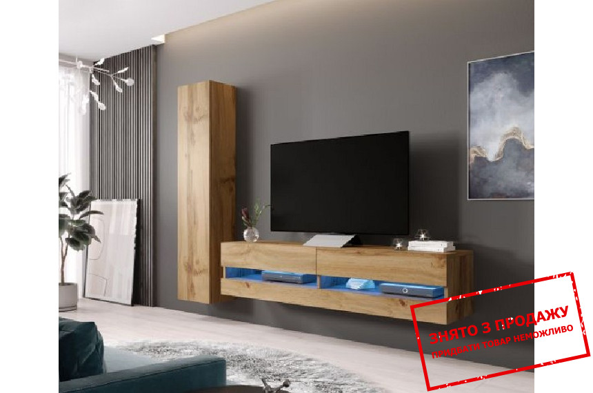 Стінка у вітальню Cama Vigo 13 NEW Дуб вотан