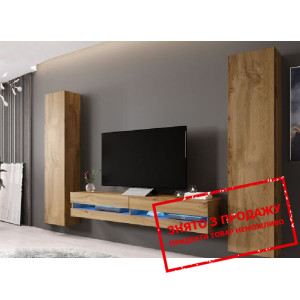 Стінка у вітальню Cama Vigo 4 NEW Дуб вотан...