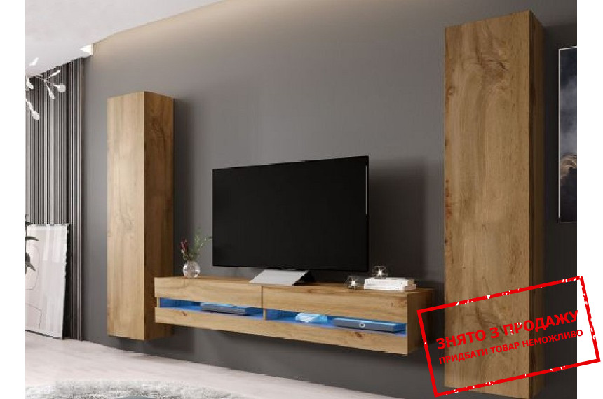 Стінка у вітальню Cama Vigo 4 NEW Дуб вотан