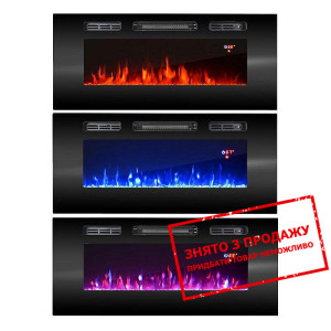 Електричний камін Cama Чорний...