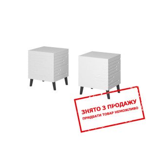 Тумба приліжкова Cama Nova (2 шт.) з 1 шухлядою Бі...