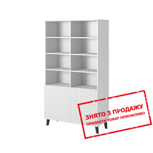 Стелаж Cama Pafos 100 2-дверний Білий мат...