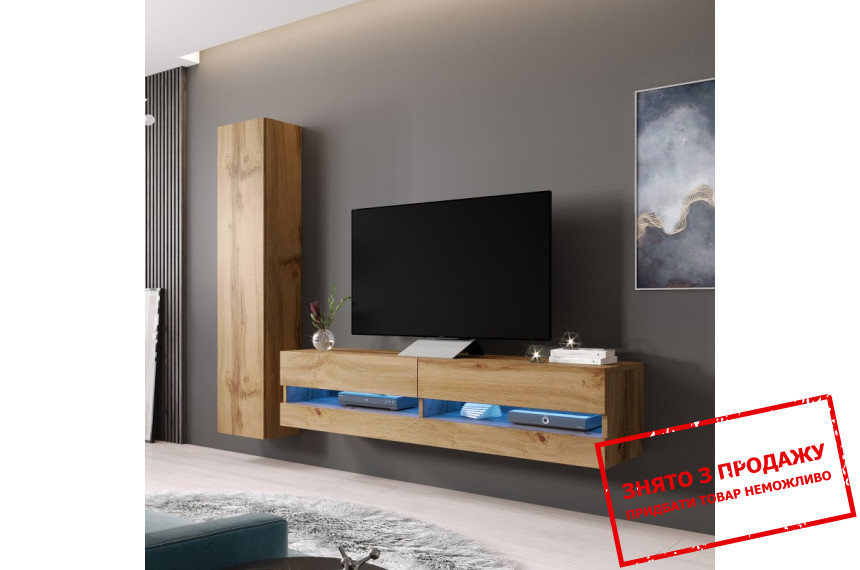 Стінка у вітальню Cama Vigo 9 NEW Дуб вотан