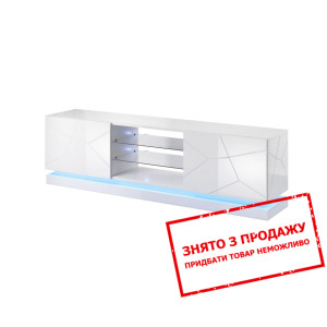 Тумба під ТВ Cama Qiu RTV200 2-дверна Білий глянец...