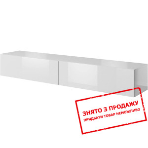 Тумба під ТВ Cama Slide RTV200 2-дверна Білий глян...