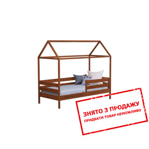 Ліжко будиночок дерев'яне Естелла Аммі 90х190 з за...