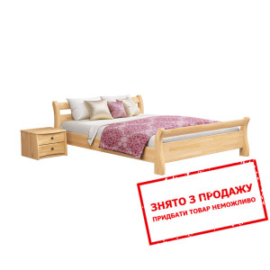 Ліжко дерев'яне (з ламелями) Естелла Діана 140х200...