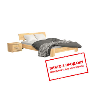 Ліжко дерев'яне (з ламелями) Естелла Титан 140х200...