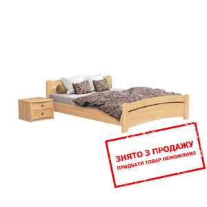 Ліжко дерев'яне (з ламелями) Естелла Венеція 180х2...