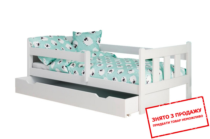 Ліжко дитяче Halmar MARINELLA біла