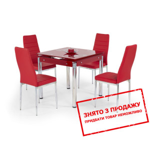 Стіл Halmar KENT stal chromowana