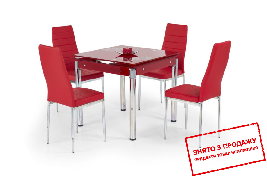 Стіл Halmar KENT stal chromowana