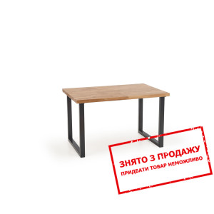 Стіл Halmar RADUS 140/85 нат. шпон