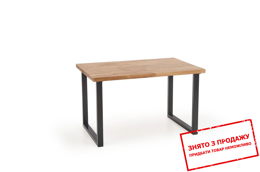 Стіл Halmar RADUS 140/85 нат. шпон