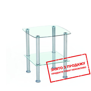 Стіл журнальний Halmar CANARIA szkło bezbarwne...