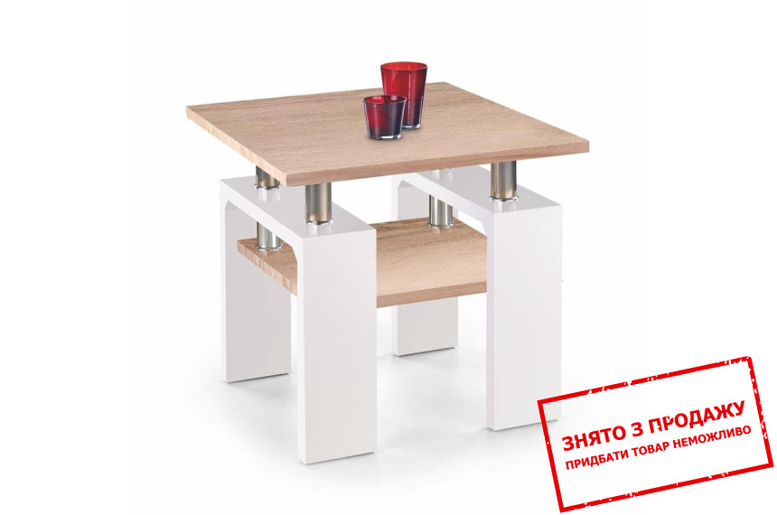  Стіл журнальний Halmar DIANA H MDF KWADRAT
