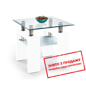 Стіл журнальний Halmar DIANA H MDF KWADRAT лакован...