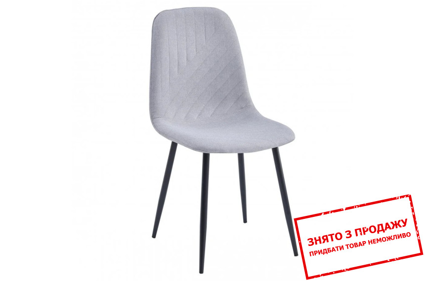 Стілець Waves Intarsio Світло-сірий