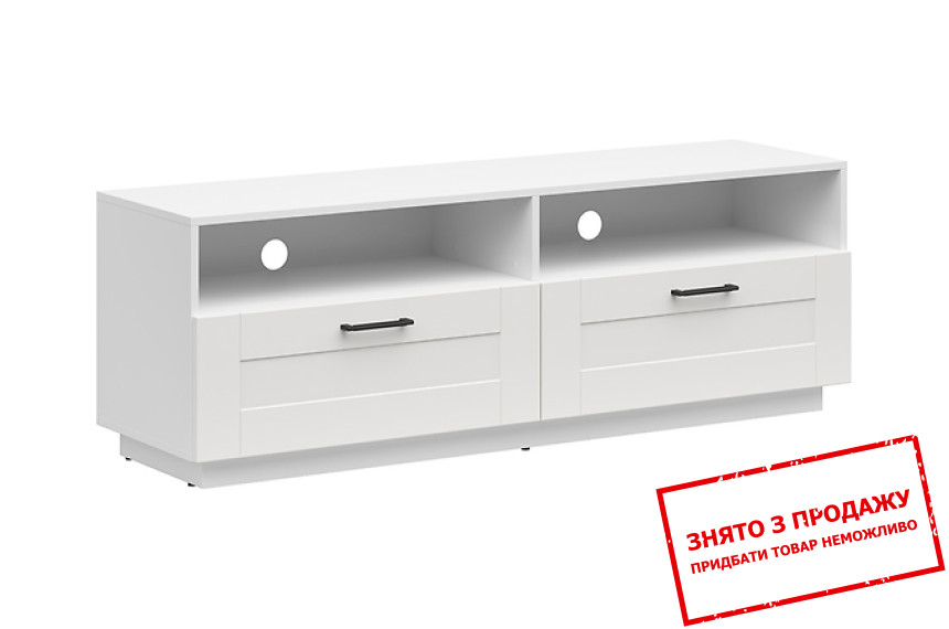 Тумба під телевізор FL Smart RTV2S Білий альпійський/білий канадіан BRW