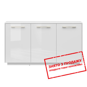 Комод FL Smart KOM3D BLENDY BRW Білий глянець BRW...