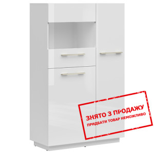 Вітрина FL Smart REG2D1W Білий альпійський/білий г...