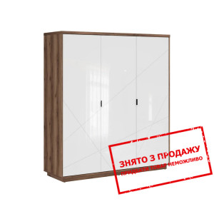 Шафа для одягу Forn SZF3D BRW 3-дверна Дуб делано/...