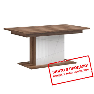 Стіл обідній розкладний Forn STO/160 BRW Дуб делан...