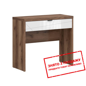 Стіл туалетний Forn TOL1S BRW з 1 шухлядою Дуб дел...