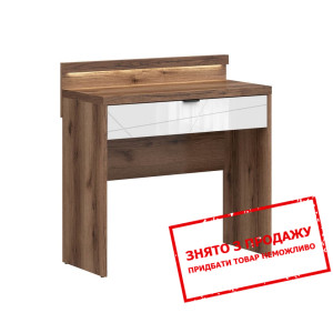 Стіл туалетний Forn TOL1S+OSW BRW з 1 шухлядою з L...