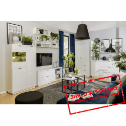 Польські меблі Forn BRW Білий глянець