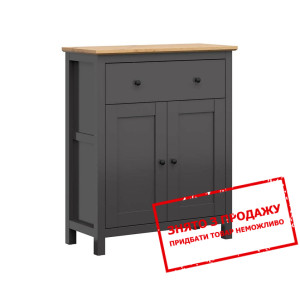 Стелаж Hesen KOM2D1S BRW 2-дверний з 1 шухлядою Гр...