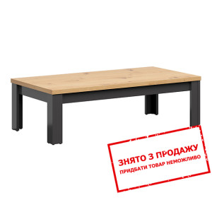 Стіл журнальний Hesen LAW/4/13 BRW Графіт/дуб арти...