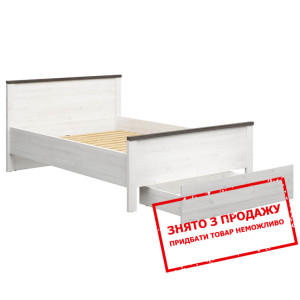 Ліжко (каркас) Hesen LOZ1S/140 BRW двоспальне з шу...