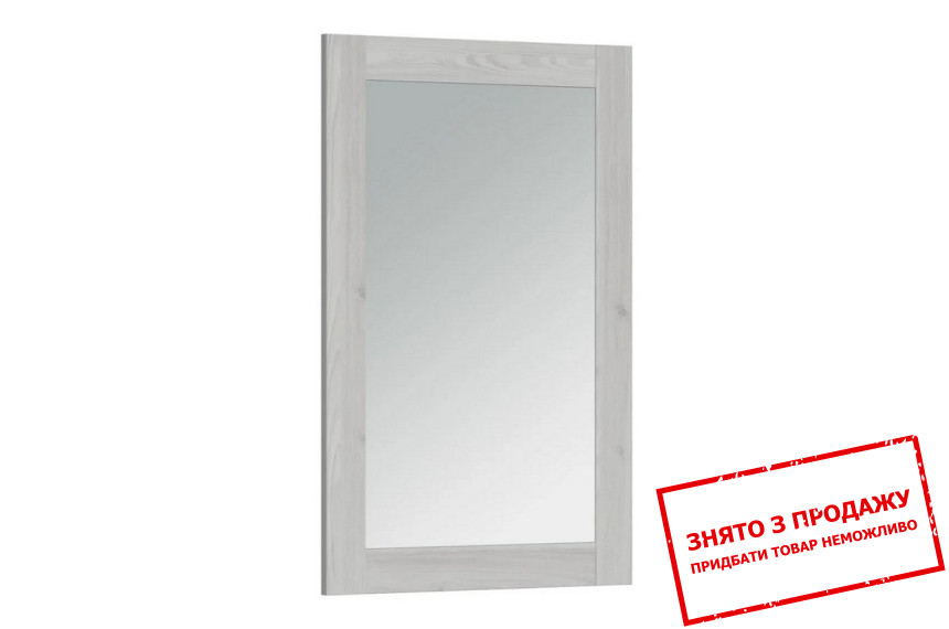 Дзеркало Hesen LUS/7/10 BRW настінне Модрина сібіу світла/сосна ларіко