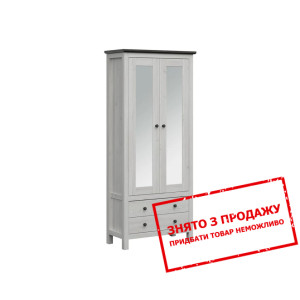 Шафа для одягу Hesen REG2L2S/20/9 BRW 2-дверна з д...