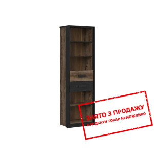 Стелаж Kassel REG2S BRW відкритий з 2 шухлядами Ду...