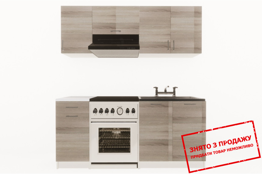 Кухня Layman EcoModel 180 Дуб нельсон/Дуб нельсон