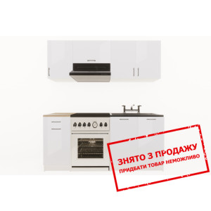 Кухня Layman EcoModel 180 Білий блиск/Білий блиск...