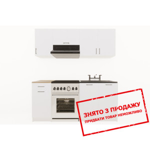 Кухня Layman EcoModel 180 Білий мат/Білий мат...